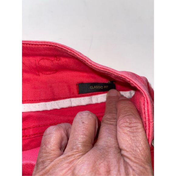 Jag Jeans Women’s Size 4 Fuscia Straight Leg Pull On‎ Stretch Classic Fit - Picture 5 of 8